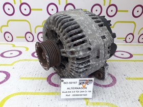 Alternador  Audi A4 Quattro 3.0 TDi 204 Cv de 2005 - Ref OEM :  059903016D